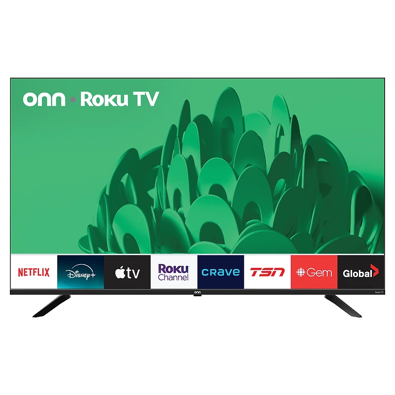 Téléviseur intelligent Roku QLED Mini-DEL 4K UHD de 139,7 cm (55 po) onn, ONB25MNR55-CA, 3 HDMI, 144 Hz