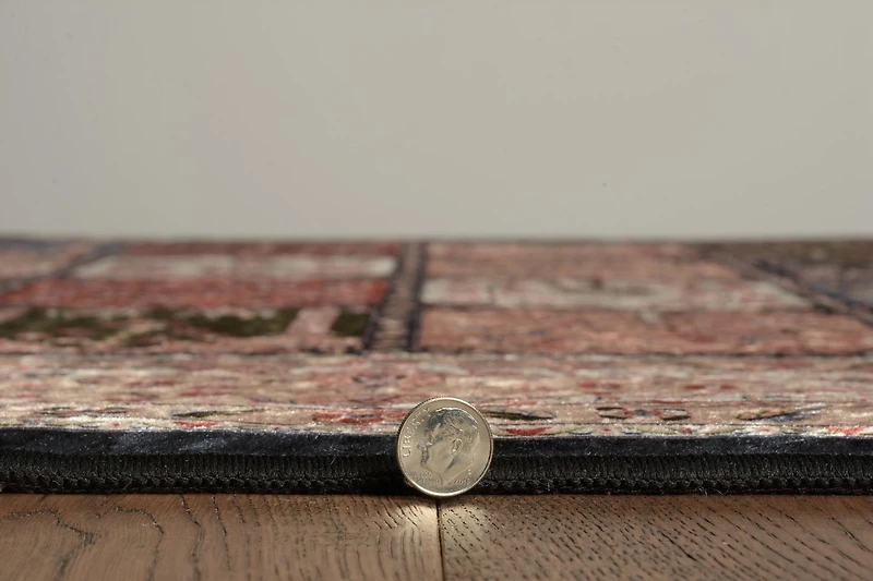 Emerald Duluth Grey & Blue 3'3" x 5' Accent Rug