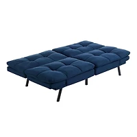 Memory Foam Futon, Memory foam futon with foldable armrest