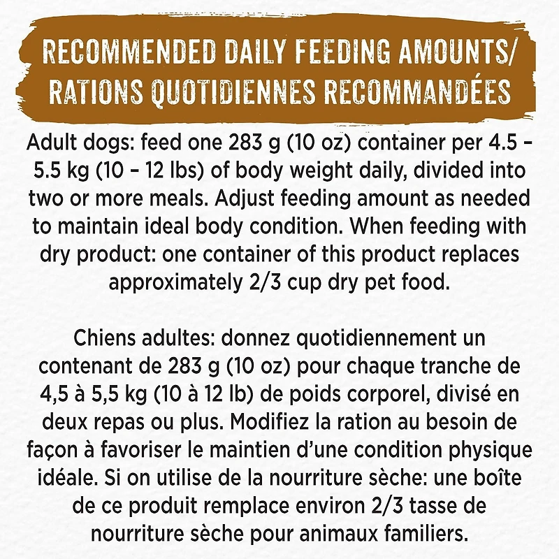 Beneful Prepared Meals Roasted Chicken Recipe, Wet Dog Food 283 g, 283 g