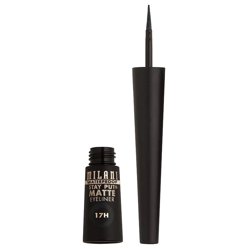Milani Stay Put® Matte Liquid Liner - Black Waterproff, Eyeliner