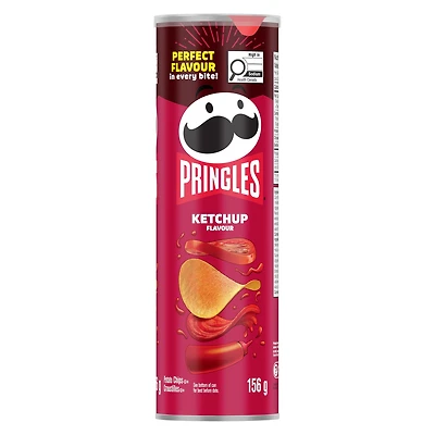 Pringles Ketchup Potato Chips 156 G, 156g