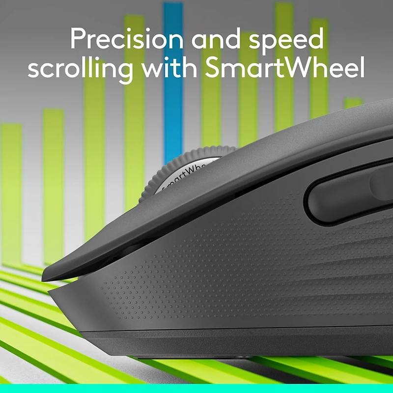 Logitech Signature M650 Souris Sans Fil - Pour Mains de Petites & Moyennes Tailles - Graphite