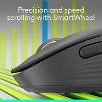 Logitech Signature M650 Souris Sans Fil - Pour Mains de Petites & Moyennes Tailles - Graphite