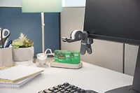 Dévidoir de ruban de bureau Scotch®, C19-CLIP-SR, à pince pivotante, 1/paquet