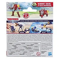 Transformers CYBERWORLD Cyber Changers Dinobot Snarl Action Figure