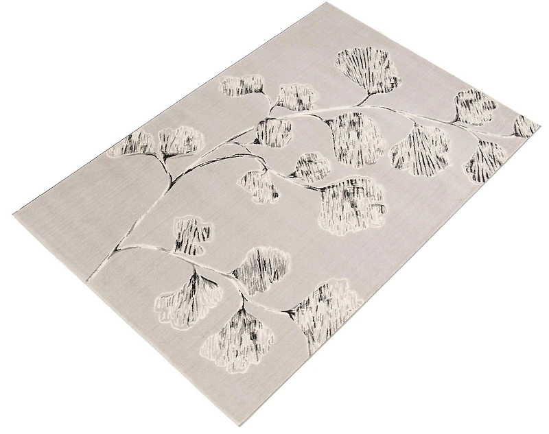 Tapis ECARPET Moderne pour Salle à Manger, Salon, Chambre Prima Gris