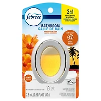 Assainisseur d’air Febreze Salle de bain, combat les odeurs, parfum Aloha hawaïen, 1unité 7.5ML