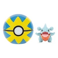 Pokemon Clip 'N' Go - Griknot + Rapide Ball