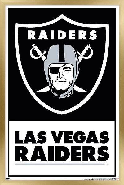 NFL Las Vegas Raiders - Logo 21 Wall Poster