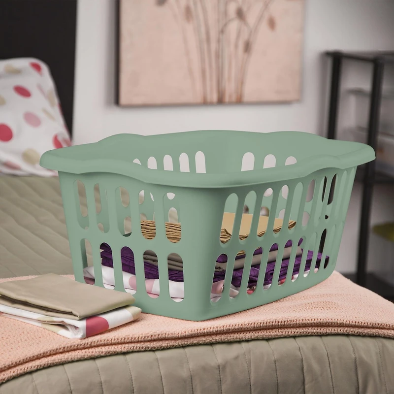Sterilite 53L Laundry Basket - Green