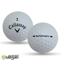 Mulligan - 48 balles de golf récupérées Callaway Supersoft 5A, Blanc