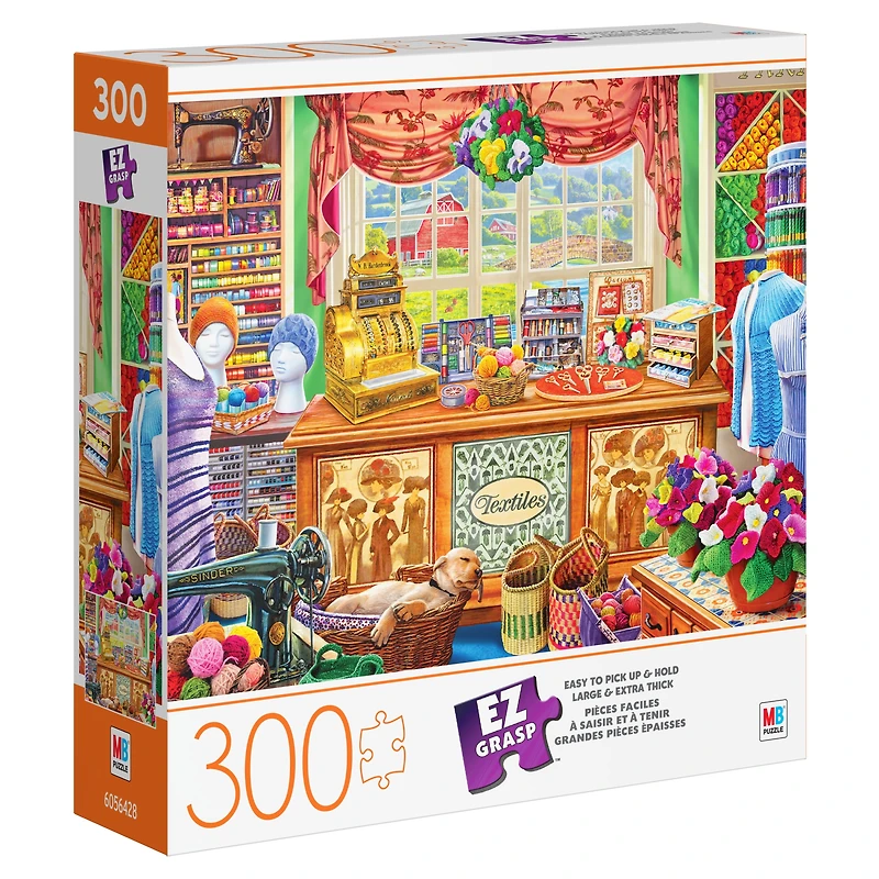 300-Piece Big Ben Jigsaw Puzzle, Wool Shop