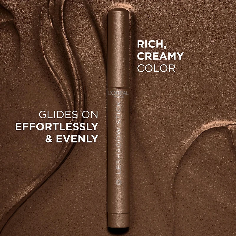 L'Oreal Paris Paradise Le Shadow Stick, Fard à Paupières, 1.4g Couleur riche et crémeuse