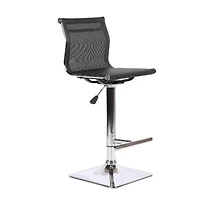 Heavenly Collection Tabouret réglable en maille ENSEMBLE DE 3