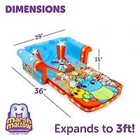 Mobilier Marshmallow - Canapé dépliable 2-en-1 pour enfants, Sesame Street’s Elmo, par Spin Master