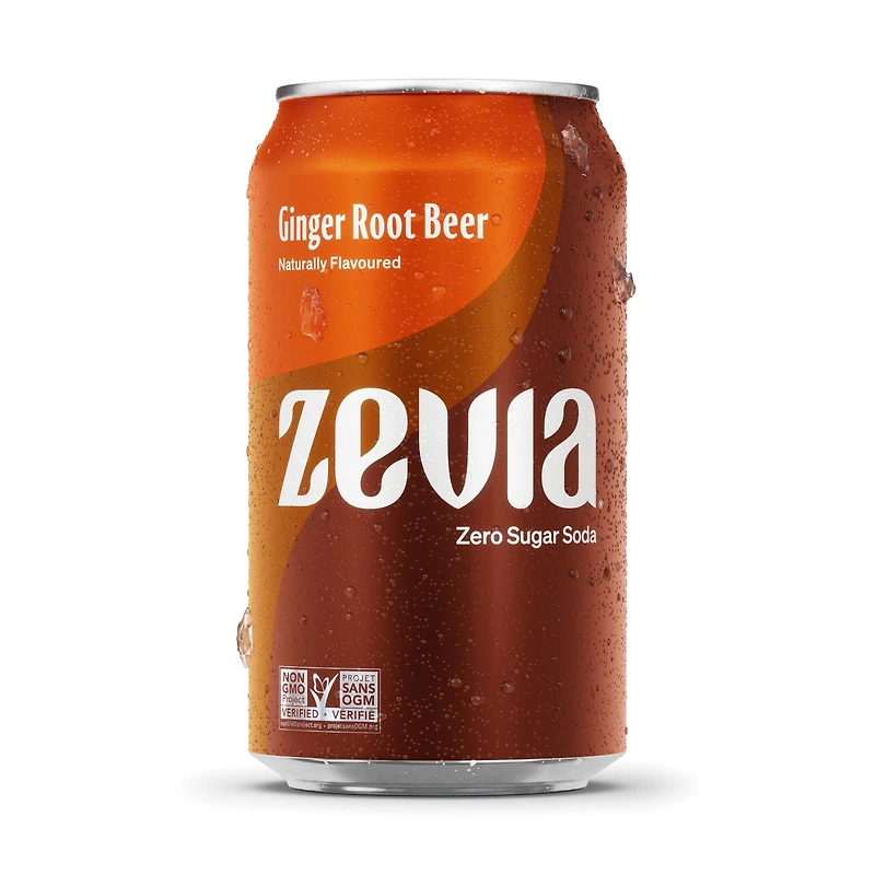 Zevia Racinette au gingembre, 355 mL, 6 boîtes de conserve Racinette au gingembre 6x355mL