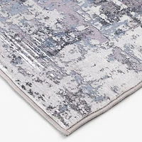 Banburry Grey and Blue Woven Area Rug