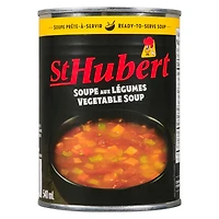 St-Hubert Vegetable Soup, STH Vegetable soup 540 mL