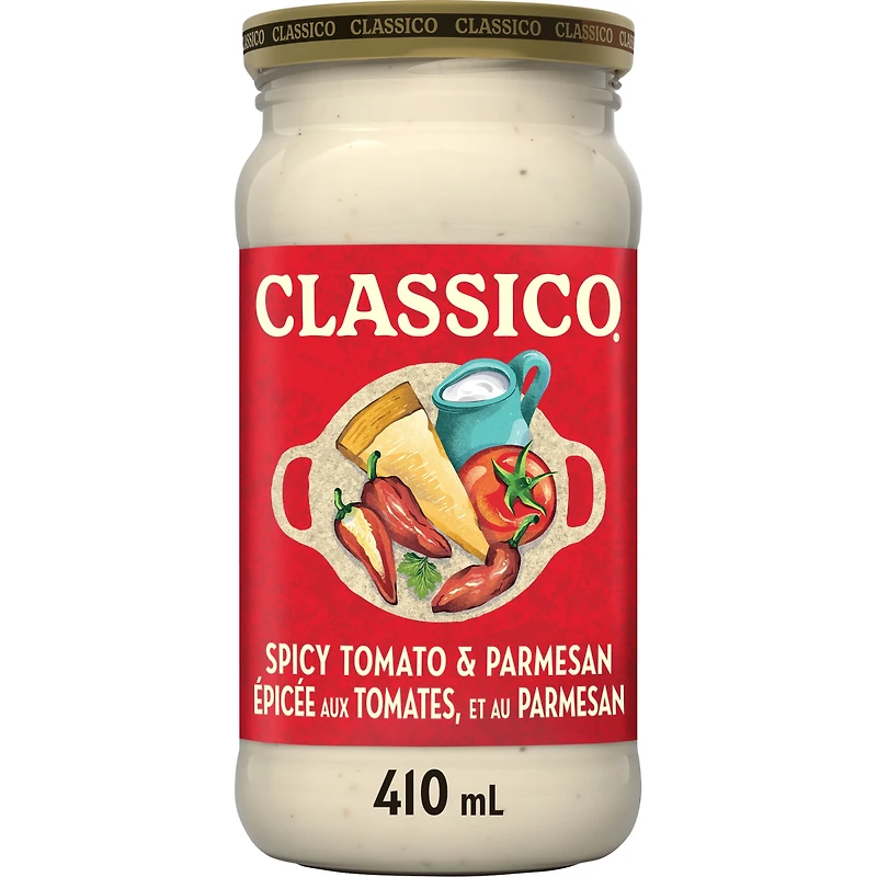 Sauce Pour Pâtes Épicées Aux Tomates Et Au Parmesan Classico di Molise Tomates