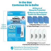 Recharge anti-moustiques ThermaCELL pour 48 heures