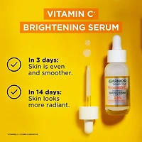 Garnier Vitamin C Face Serum with Salicylic Acid + Niacinamide, Brightening for Dull Skin, 30 mL