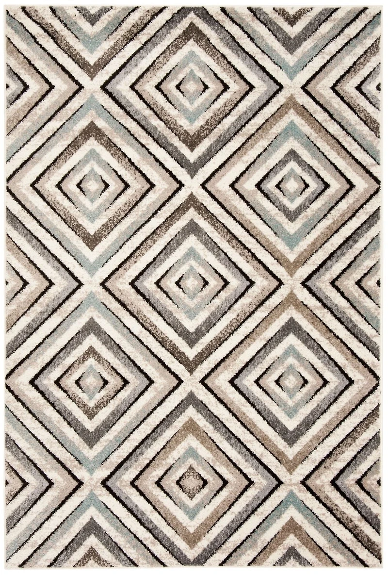 SAFAVIEH Amsterdam Rebeca Geometric Diamonds Area Rug