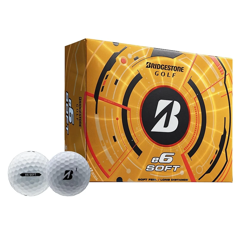 Bridgestone Golf E6 Soft White Dz