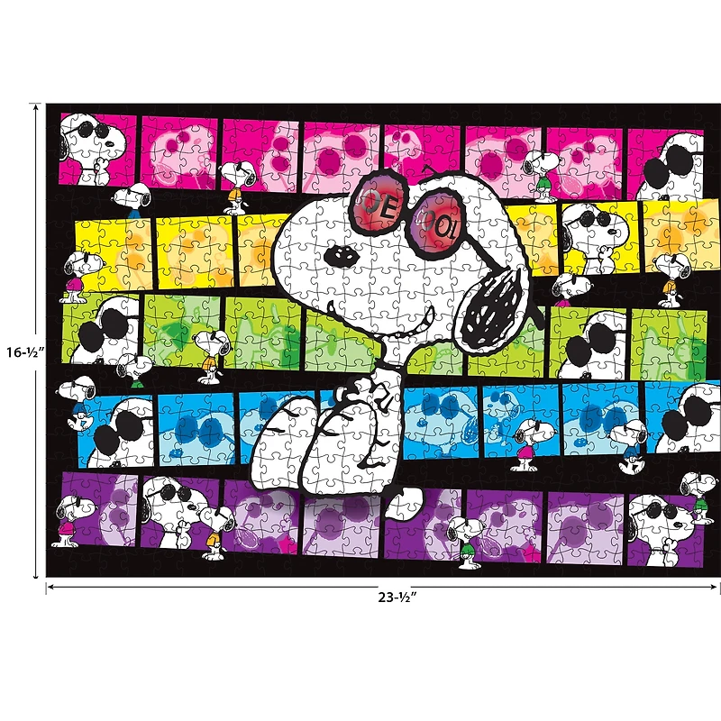 RoseArt - Colorluxe 500 pièces - JoeCool- Puzzle à emboîter pour adultes