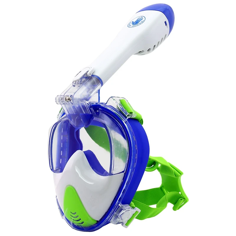 BODY GLOVE JUNIOR FREE BREATHING SNORKELING MASK<br>(WITH GOPRO CAMERA MOUNT), JUNIOR FREE BREATHING SNORKELING MASK