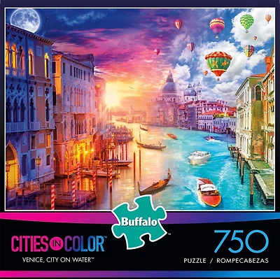 Buffalo Games - Cities in Color - Venice, City on Water - 750 Piece Jigsaw Puzzle