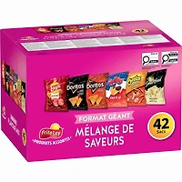 Frito-Lay Flavour Mix Snacks Variety Pack 42 bags, 1,116 g.
