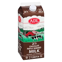 ADL Lait au chocolat 2% ADL Lait au Choc 2% Carton 2L