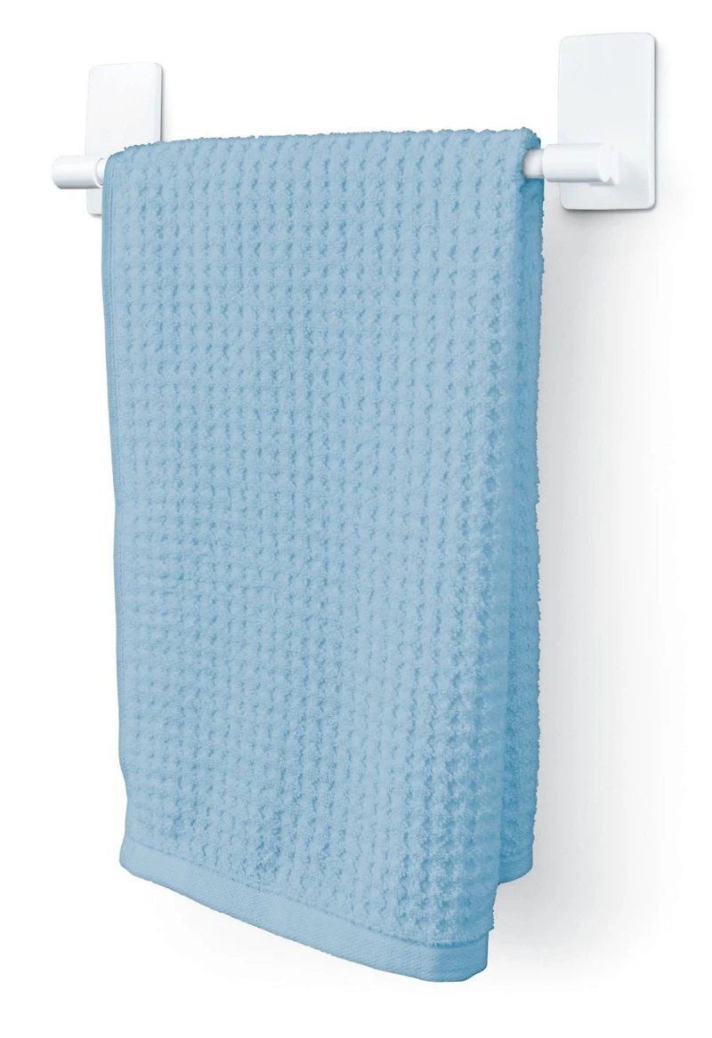 Command™ Bath Hand Towel Bar BATH42-EF, Medium, Plastic, 3 lb (1.3 kg), 1 Bar, 4 Strips