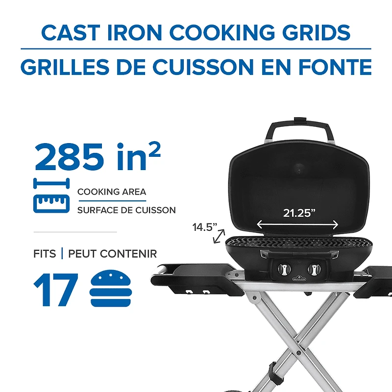 TravelQ PRO285 avec chariot pliable