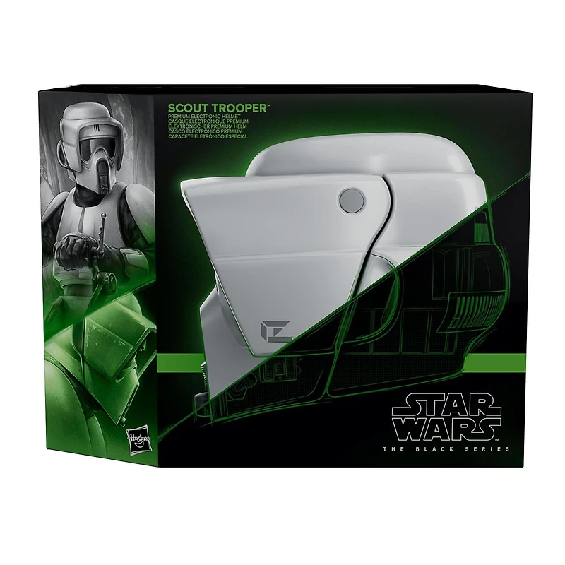 Star Wars The Black Series, Casque électronique premium Scout Trooper, effets sonores, Star Wars : Le retour du jedi, cosplay pour adultes