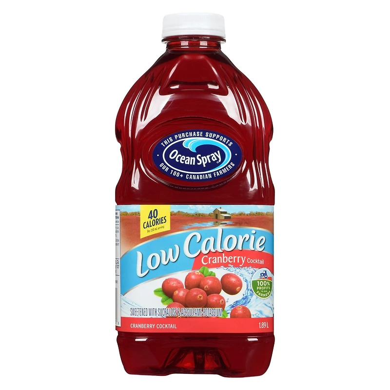Ocean Spray Cocktail de Canneberges Faible en Calories 1.89L