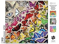 Buffalo Games - Large Pieces - Butterfly Chroma - 300 Piece Jigsaw Puzzle