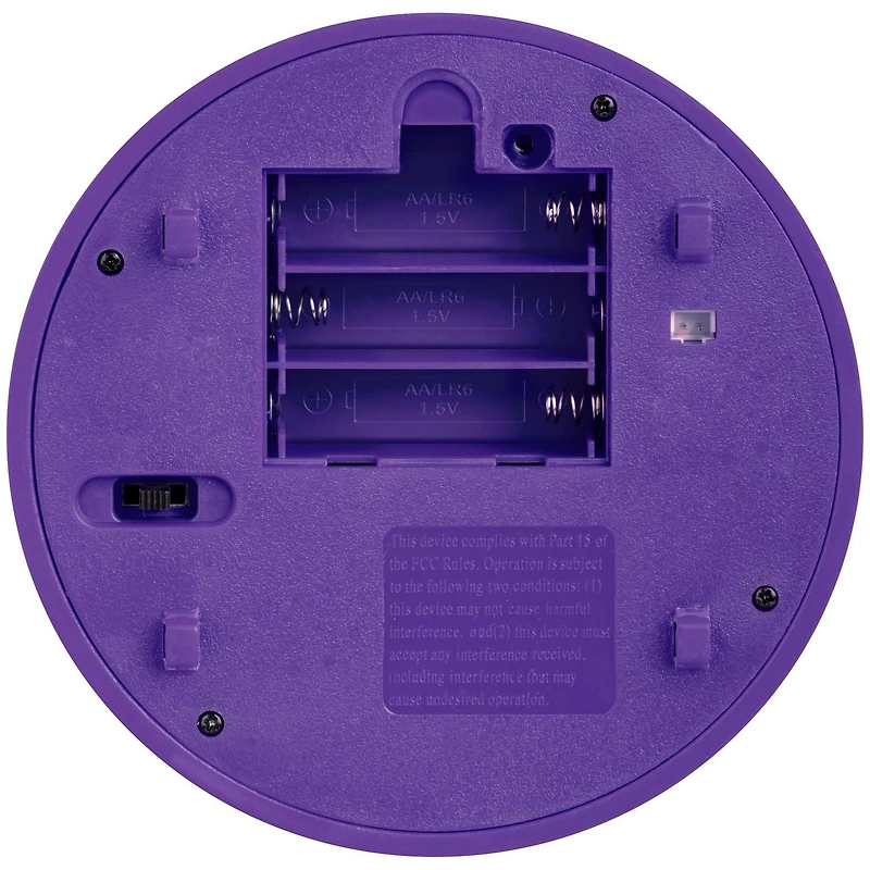 Halloween Lightshow Projection Tabletop ShadowLights Nightmare Before Christmas Disney (Purple)