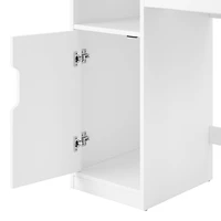 Mainstays Coiffeuse avec miroir éclairé et rangement