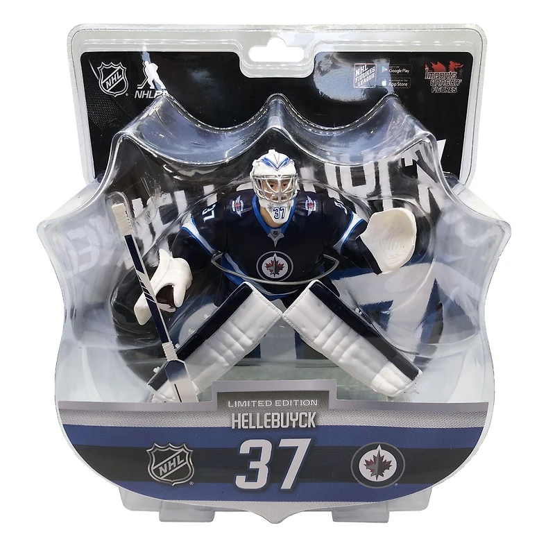 Figurines LNH - Connor Hellebuyck - Jets de Winnipeg - Figurine 6 Pouces