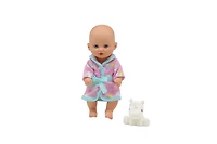 MSB Baby Doll with Bathrobe
