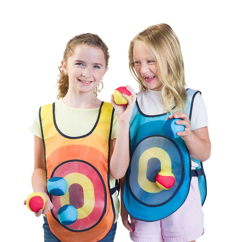 Buffalo Games Ensemble de jeu de lancer et d'étiquette doux Chuckle & Roar pour enfants à partir de 3 ans Ensemble de jeu de lancer et d'étiquette