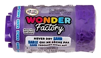 Lot individuel de sable jamais sec Wonder Factory – violet