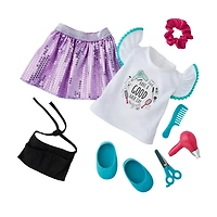 My Life As Poseable Hairstylist 18" Doll, Choose from 2 Styles