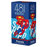 Superman, Puzzle de 48 pièces, pour familles et enfants à partir de 4 ans