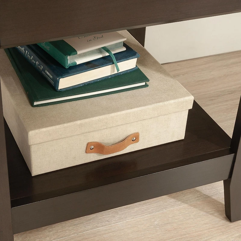 Sauder Summit Station Desk, Cinnamon Cherry, 435236