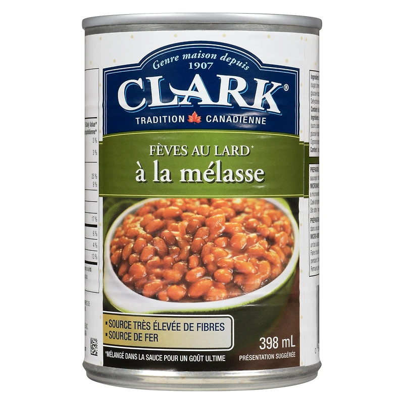 Baked Beans with Pork and Molasses, 398 ml