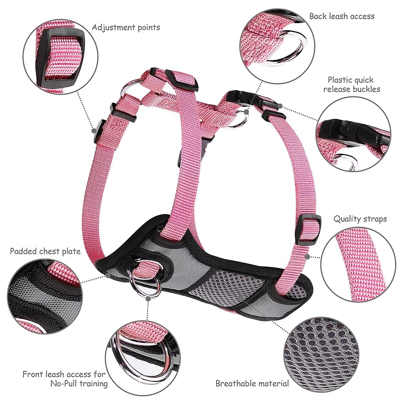 Jespet Padded Front Dog Harness