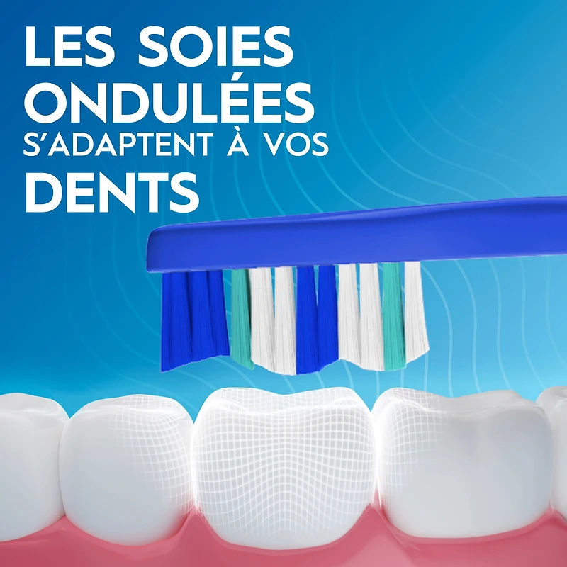 Brosses à dents Oral-B Protection contre la carie, moyenne